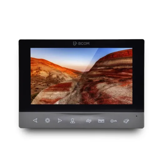 BCOM BD-790FHD/T Black, Wi-Fi відеодомофон 7", IPS дисплей, Tuya Smart, Full HD - 298251