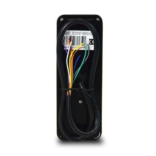 BCOM BT-400FHD-AC Black, відеопанель Full HD 1080P, клавіатура, зчитувач Mifare, керування замком - 301093