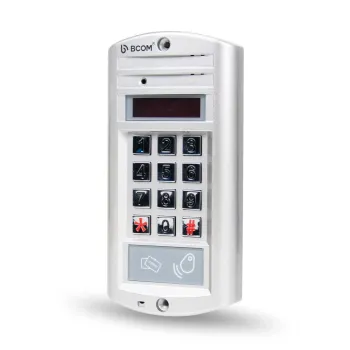 BCOM BTA-300, багатоквартирна аудіопанель, до 200 абонентів, Mifare, PIN-коди, IP65