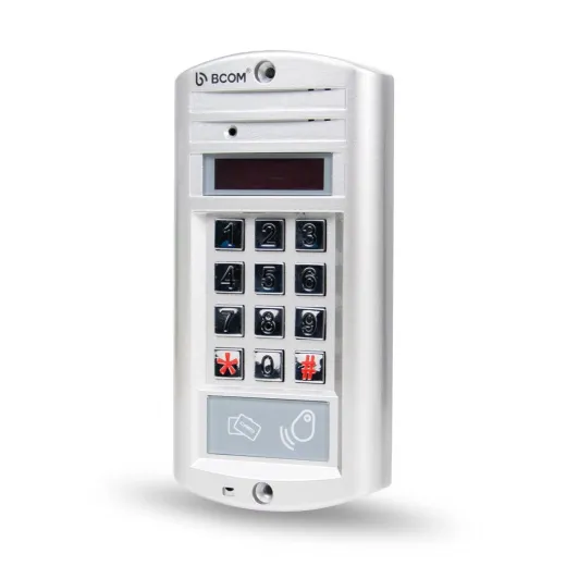 BCOM BTA-300, багатоквартирна аудіопанель, до 200 абонентів, Mifare, PIN-коди, IP65 - 304318