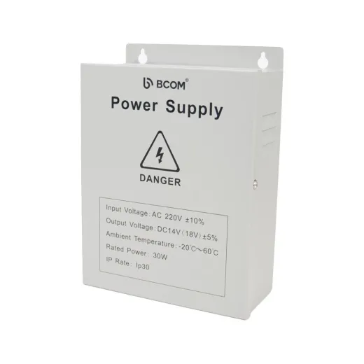 BCOM BPU-302, блок живлення та управління для багатоквартирної домофонної системи - 304319