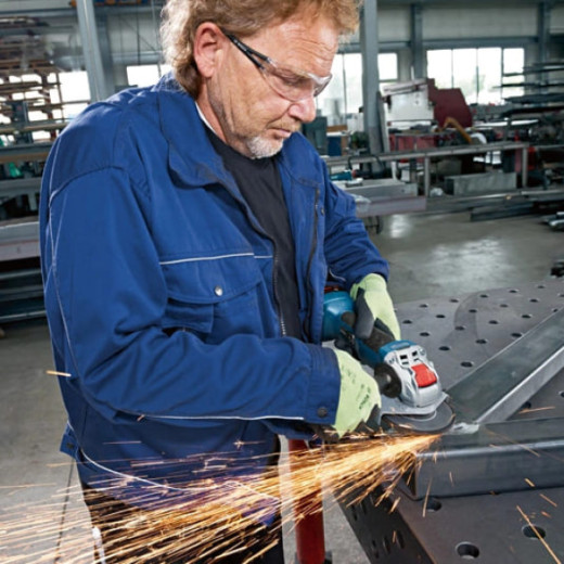 Bosch GWX 18V-10 Professional, акумуляторна кутова шліфмашина X-LOCK 125 мм, без акумулятора та зарядного пристрою - 0.601.7B0.100