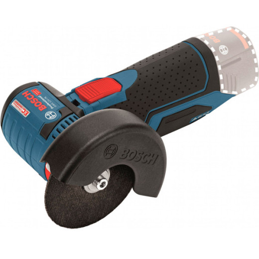 Bosch GWS 12V-76 Professional, акумуляторна кутова шліфмашина 76 мм, 2 акумулятори 12 В 3.0 Ah, зарядний пристрій GAL 12V-40, 3 диски, L-BOXX 102 - 0.601.9F2.00B