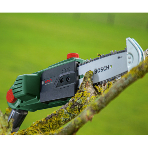 Bosch UniversalChainPole 18, акумуляторний телескопічний висоторіз з шиною 20 см та акумулятором 2.5 Ah - 0.600.8B3.100