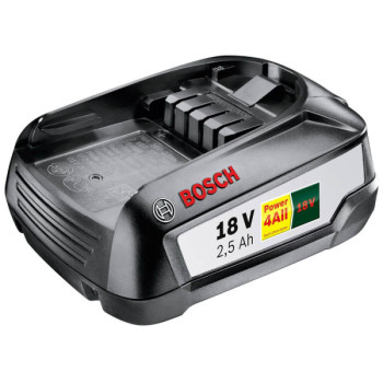 Bosch PBA 18V 2.5 Ah W-B, акумулятор Li-Ion 18 В 2.5 А·год, система Power for ALL, 1600A005B0