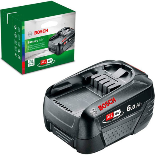 Bosch PBA 18V 6.0 Ah W-B, акумулятор Li-Ion 18 В 6.0 А·год, система Power for ALL, 1600A00DD7 - 1.600.A00.DD7
