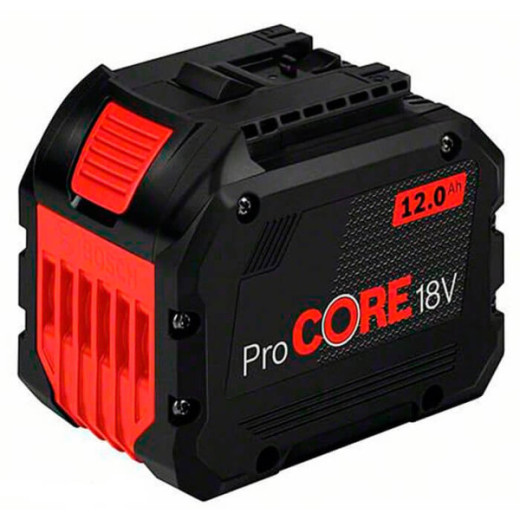 Bosch ProCORE18V 12.0 Ah Professional, акумулятор Li-Ion 18 В 12.0 А·год, 1600A016GU - 1.600.A01.6GU
