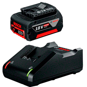Bosch GAL 18V-40 + Bosch GBA 18V 4.0Ah (1600A01B9Y), зарядний пристрій та акумулятор 18 В 4.0 Ah