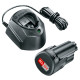Bosch 12V 1.5 Ah + GAL 1210 CV (1600A01L3D), набір акумулятор 12 В 1.5 Ah та зарядний пристрій