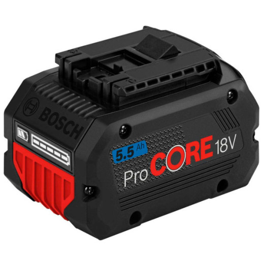Bosch ProCORE18V 5.5 Ah Professional, акумулятор Li-Ion 18 В 5.5 А·год, 1600A02149 - 1.600.A02.149