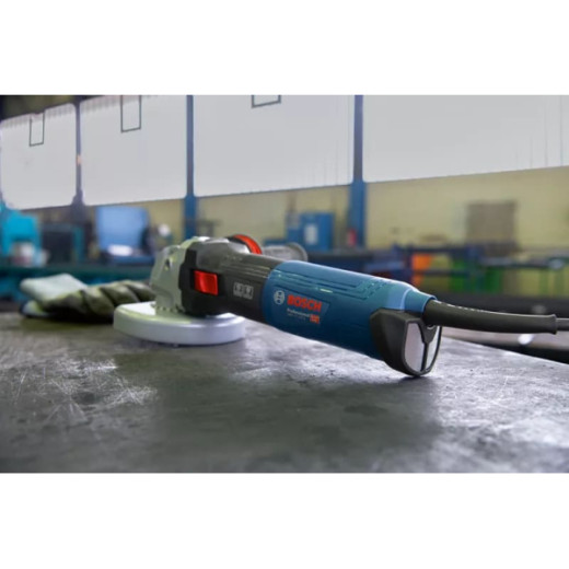 Bosch GWS 17-125 Professional, кутова шліфувальна машина 1700 Вт, диск 125 мм, KickBack Control, Restart Protection - 0.601.7D0.200
