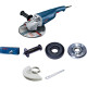 Bosch GWS 2200 Professional, кутова шліфувальна машина 2200 Вт, диск 180 мм