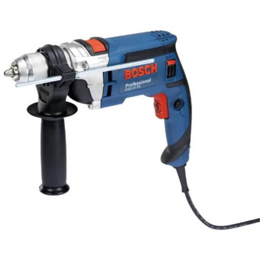Bosch GSB 16 RE Professional, ударний дриль 750 Вт, патрон 13 мм, реверс, регулювання обертів, кейс - 0.601.14E.500