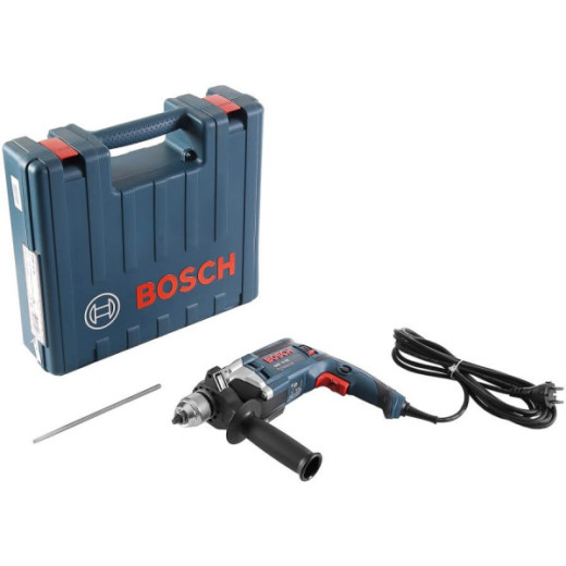 Bosch GSB 16 RE Professional, ударний дриль 750 Вт, патрон 13 мм, реверс, регулювання обертів, кейс - 0.601.14E.500