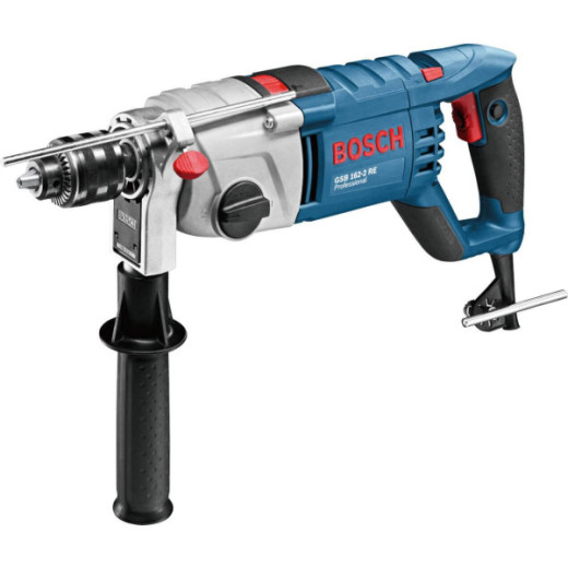Bosch GSB 162-2 RE Professional, ударний дриль 1500 Вт, 2-швидкісний редуктор, патрон 16 мм, високий крутний момент, кейс, 060118B000 - 0.601.18B.000