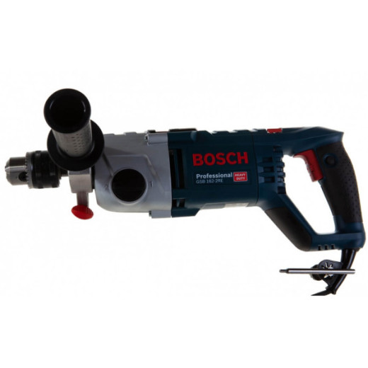 Bosch GSB 162-2 RE Professional, ударний дриль 1500 Вт, 2-швидкісний редуктор, патрон 16 мм, високий крутний момент, кейс, 060118B000 - 0.601.18B.000
