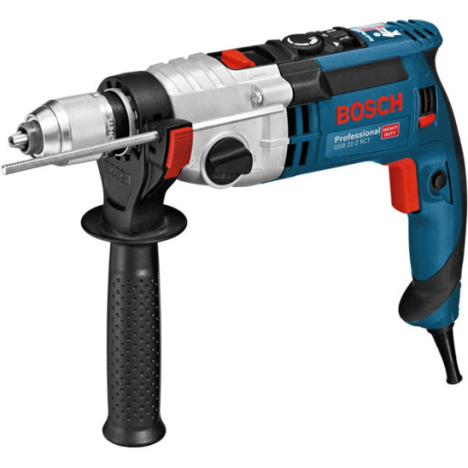 Bosch GSB 21-2 RCT Professional, ударний дриль 1300 Вт, 2-швидкісний редуктор, швидкозатискний патрон 13 мм, Constant Electronic, кейс, 060119C700 - 0.601.19C.700