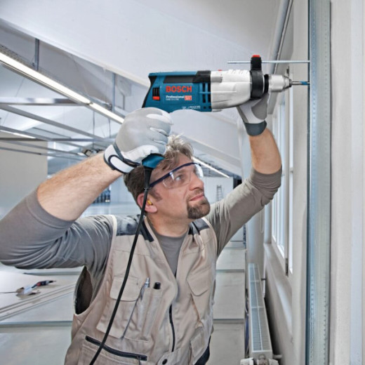 Bosch GSB 21-2 RCT Professional, ударний дриль 1300 Вт, 2-швидкісний редуктор, швидкозатискний патрон 13 мм, Constant Electronic, кейс, 060119C700 - 0.601.19C.700