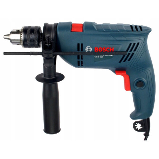 Bosch GSB 600, ударний дриль 600 Вт, патрон 13 мм, реверс, 06011A0320 - 0.601.1A0.320