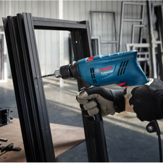 Bosch GSB 600, ударний дриль 600 Вт, патрон 13 мм, реверс, 06011A0320 - 0.601.1A0.320