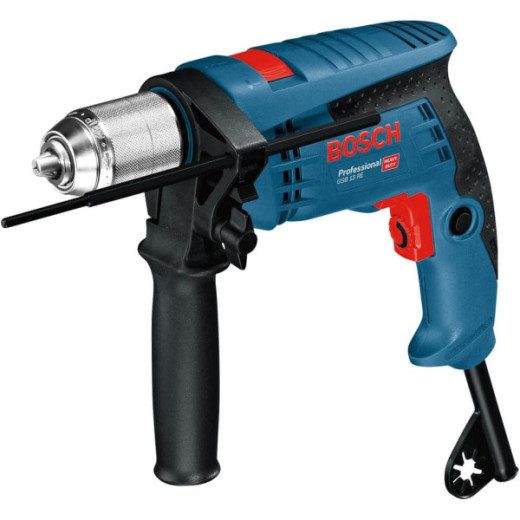 Bosch GSB 13 RE Professional, ударний дриль 600 Вт, патрон 13 мм, реверс, регулювання обертів - 0.601.217.100
