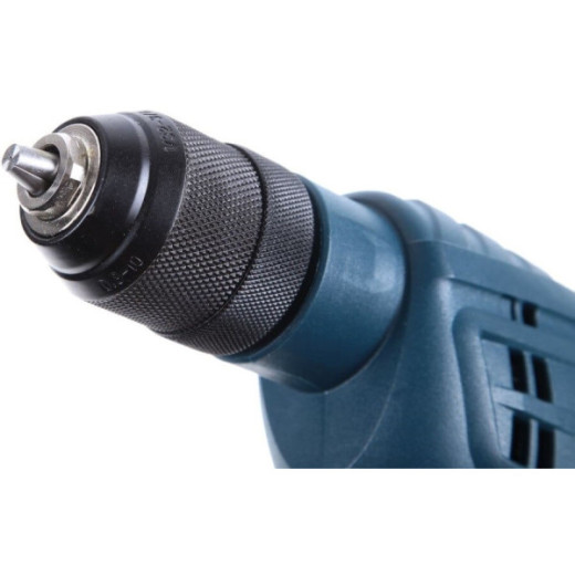 Bosch GBM 10 RE Professional, безударний дриль 600 Вт, патрон 10 мм, реверс, регулювання обертів - 0.601.473.600