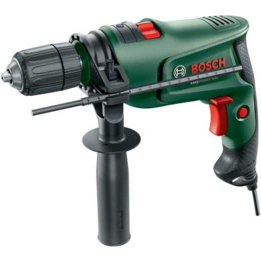 Bosch EasyImpact 600, ударний дриль 600 Вт, патрон 13 мм, реверс, регулювання обертів, кейс - 0.603.133.020