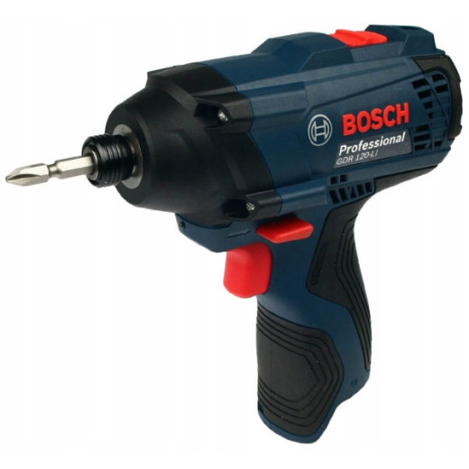 Bosch GDR 120-LI Professional, акумуляторний ударний гайковерт без акумулятора та зарядного пристрою - 0.601.9F0.000