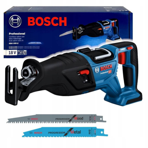Bosch GSA 185-LI Professional, акумуляторна шабельна пила з безщітковим двигуном, без АКБ та ЗП - 0.601.6C0.020
