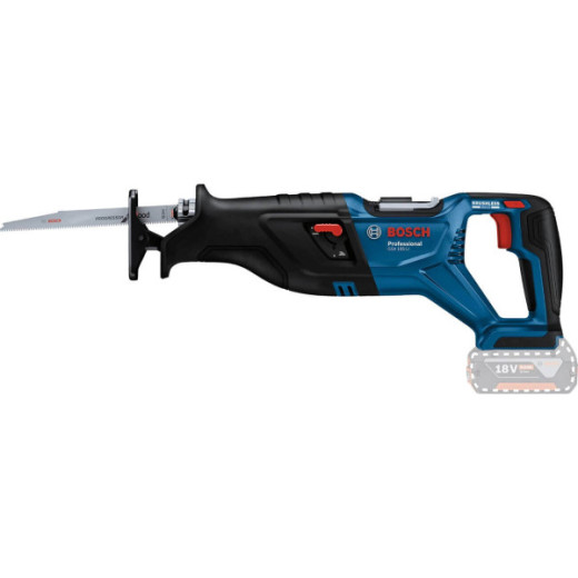 Bosch GSA 185-LI Professional, акумуляторна шабельна пила з безщітковим двигуном, без АКБ та ЗП - 0.601.6C0.020