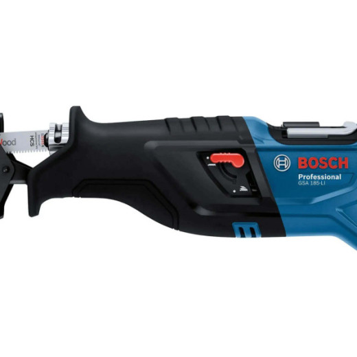 Bosch GSA 185-LI Professional, акумуляторна шабельна пила з безщітковим двигуном, без АКБ та ЗП - 0.601.6C0.020
