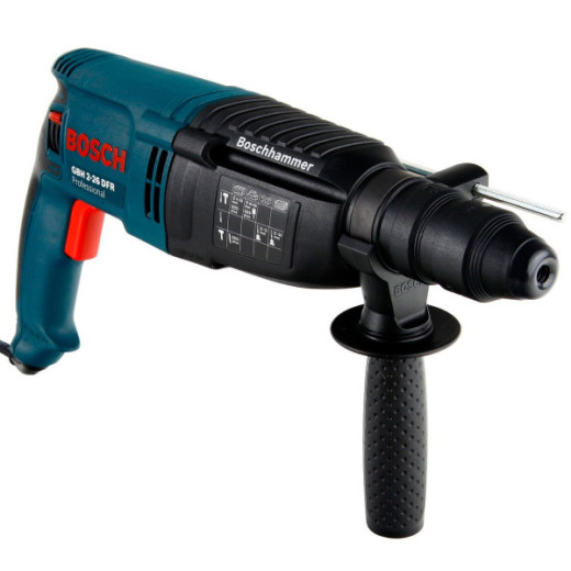 Перфоратор Bosch GBH 2-26 DFR Professional SDS-Plus 800 Вт, 2.7 Дж, змінний патрон, кейс - 0.611.254.768