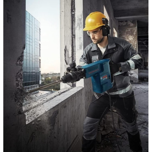 Bosch GSH 11 E Professional, відбійний молоток SDS-max у кейсі з плоским зубилом - 0.611.316.708