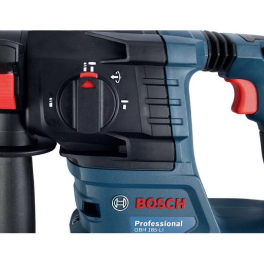Bosch GBH 185-Li Professional, акумуляторний перфоратор SDS-Plus, 18 В, зарядний пристрій GAL 18V-40, кейс - 0.611.924.022