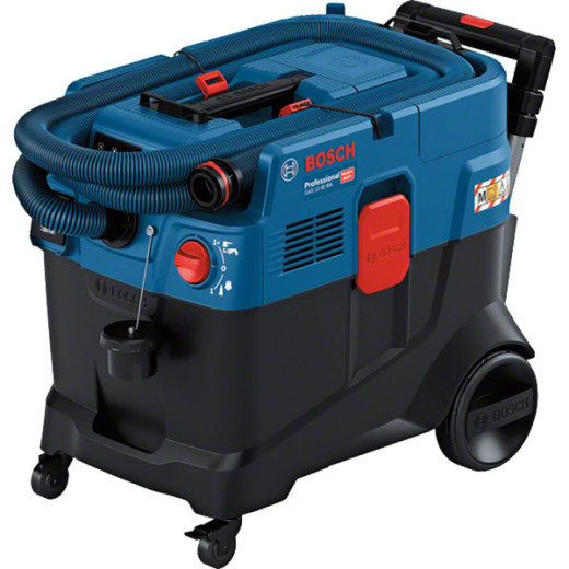 Bosch GAS 12-40 MA Professional, професійний будівельний пилосос для сухого та вологого прибирання, 1200 Вт, контейнер 40 л, клас пилу M, автоматичне очищення фільтра - 0.601.9M0.120
