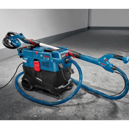 Bosch GAS 12-40 MA Professional, професійний будівельний пилосос для сухого та вологого прибирання, 1200 Вт, контейнер 40 л, клас пилу M, автоматичне очищення фільтра - 0.601.9M0.120