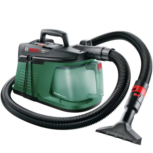 Bosch EasyVac 3, господарський пилосос для сухого прибирання, 700 Вт, контейнер 2 л, підключення електроінструменту - 0.603.3D1.000