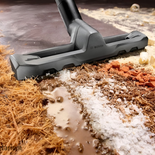 Bosch UniversalVac 15, будівельний пилосос для сухого та вологого прибирання, контейнер 15 л, 1000 Вт - 0.603.3D1.100