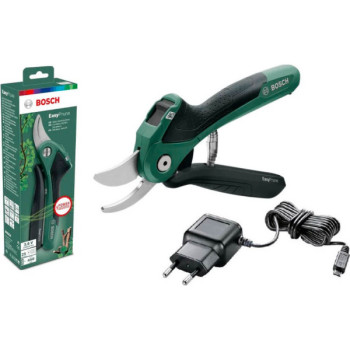 Bosch EasyPrune, акумуляторний секатор 3.6 В, діаметр різу до 25 мм, технологія Power Assist