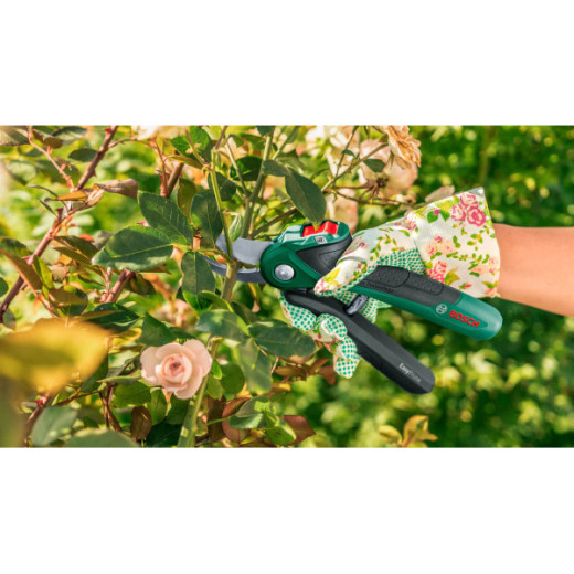 Bosch EasyPrune, акумуляторний секатор 3.6 В, діаметр різу до 25 мм, технологія Power Assist - 0.600.8B2.102