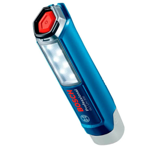 Bosch Professional GLI 12V-300, акумуляторний світлодіодний ліхтар з яскравістю 300 лм, без акумулятора та зарядного пристрою - 0.601.4A1.000