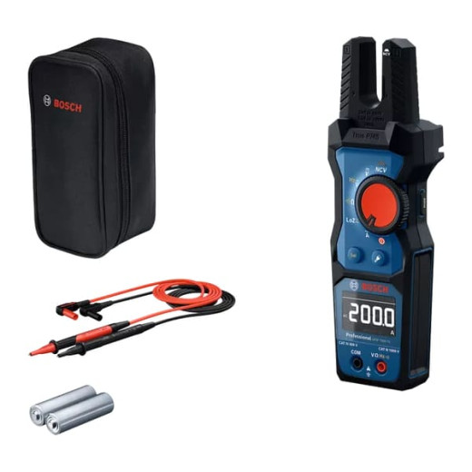 Bosch GFM 1000-15 Professional, вилковий вимірювач True RMS для електромонтажних та сервісних робіт - 0.601.077.400