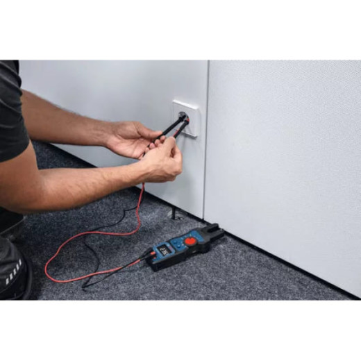 Bosch GFM 1000-15 Professional, вилковий вимірювач True RMS для електромонтажних та сервісних робіт - 0.601.077.400