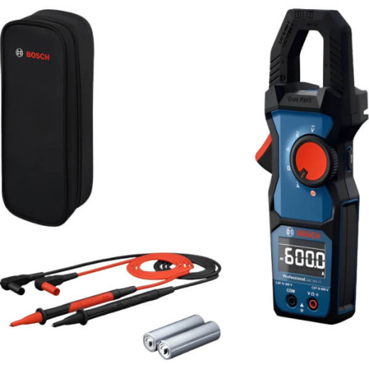 Bosch GMC 600-15 Professional, кліщі-мультиметр True RMS для професійних вимірювань - 0.601.077.600
