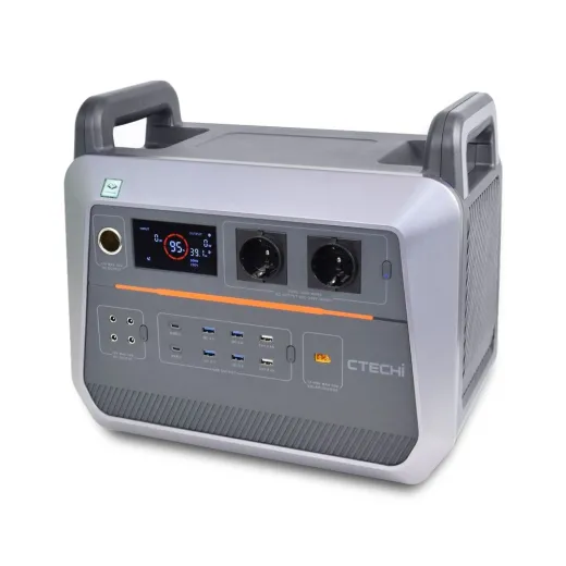 CTECHi ST2000, портативна зарядна станція 2000 Вт, 1536 Вт·год, LiFePO4, UPS - 248848