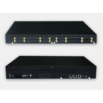 Dinstar UC2000-VF-16G-B - VoIP-GSM шлюз (DWG2000F-16G-B) бізнес-версія 1U