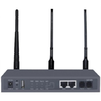 Dinstar UC120-1V1S1O, ip-атс, 1 LTE/GSM, 1 FXS, 1 FXO 