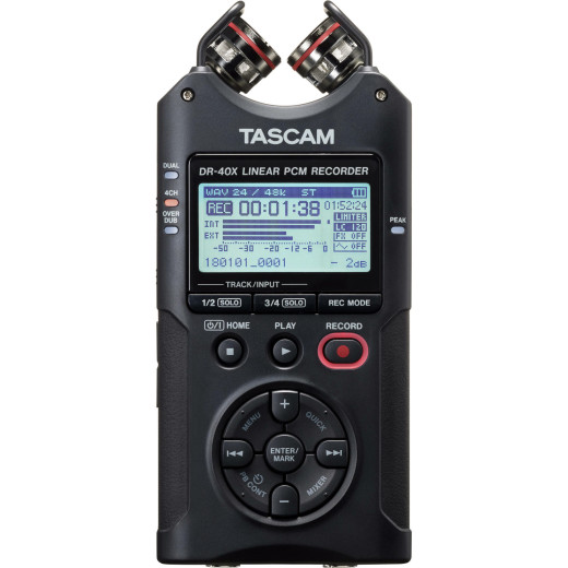 Tascam DR-40X, цифровий диктофон - DR-40X