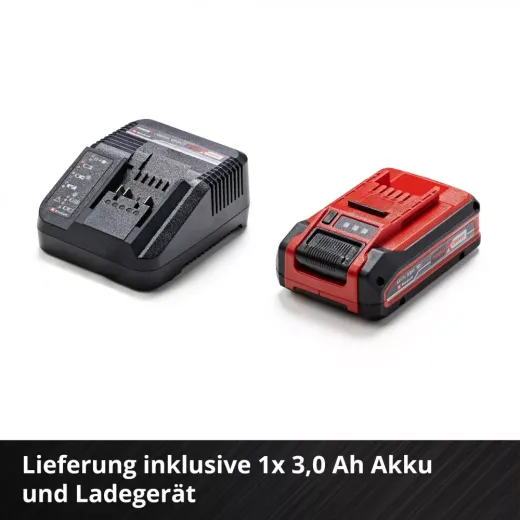 Газонокосарка акумуляторна Einhell GE-CM 18/30 Li (1×3,0 Ah) - 3413155