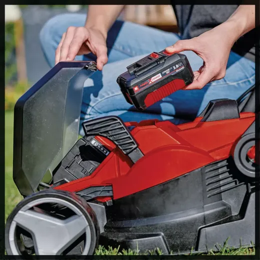 Газонокосарка акумуляторна Einhell GE-CM 36/34-1 Li-Solo - 3413226